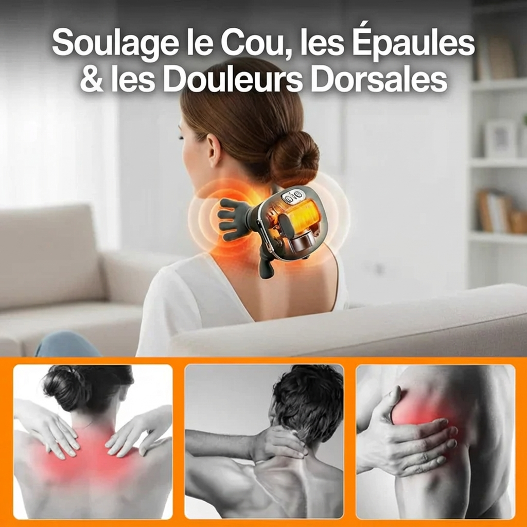 AcuSoulage™ | Smart Masseur Épaules & Nuque