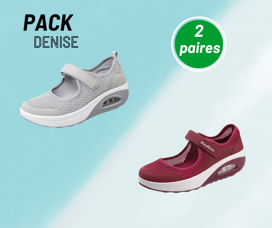 Denise- chaussures CONFORTABLES ET ANTIDÉRAPANTES pour femmes