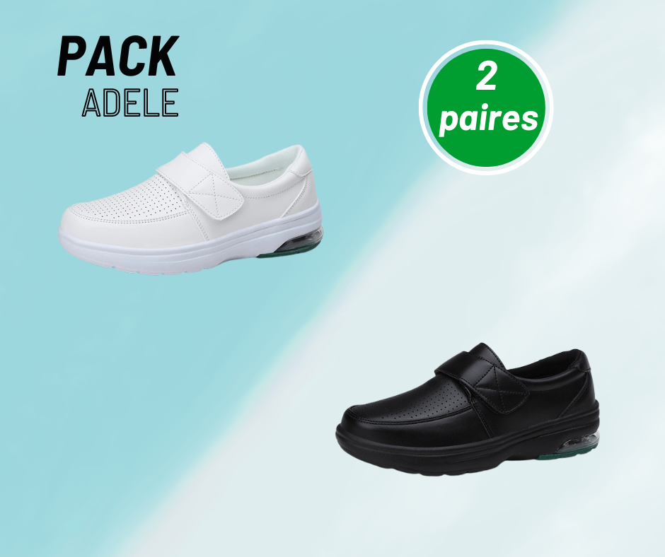 Adele- Chaussures Antidérapantes,respirantes et confortables