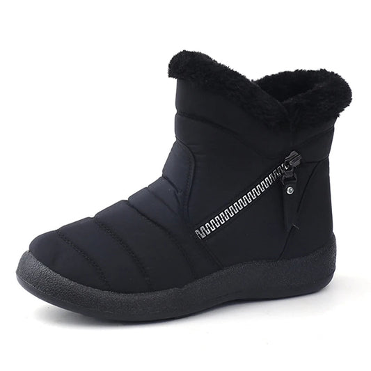Ambre- Bottines de neige imperméables et chaudes pour femmes