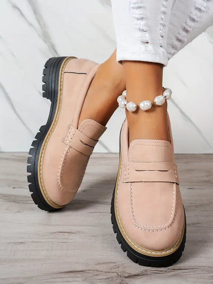 LILA- Chaussures en daim Élégantes, Confortables pour Femmes