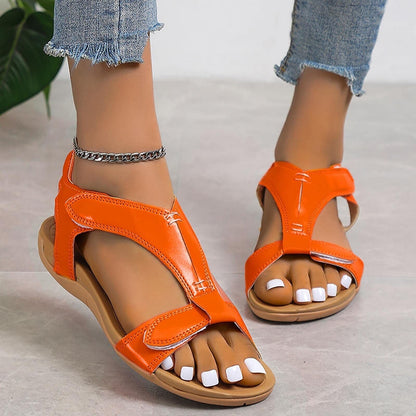 Camilia- Sandales compensées et décontractées pour femmes