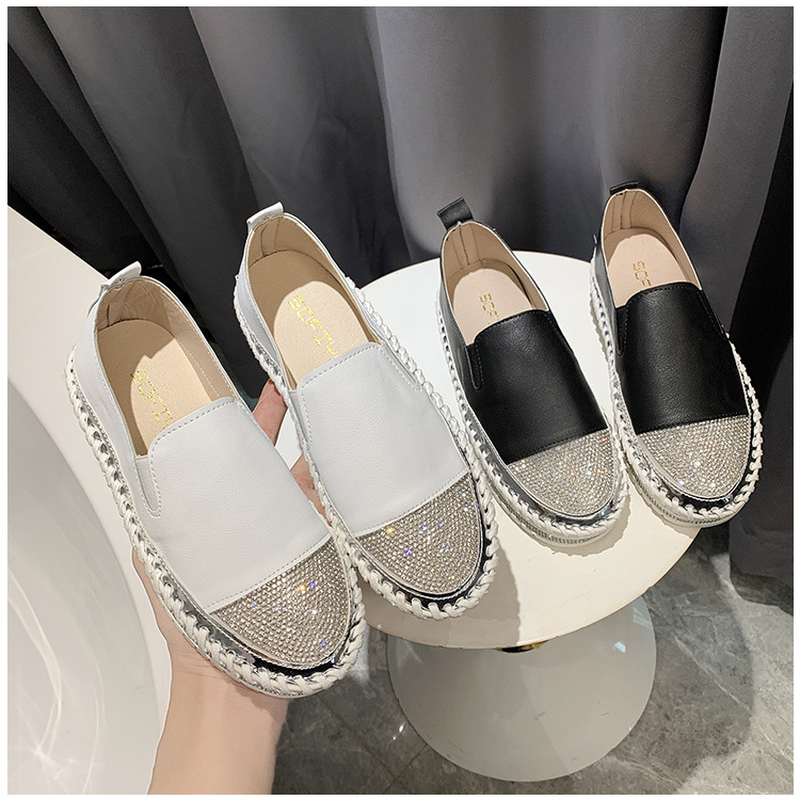 Paloma- Chaussures confortables avec Strass Bling pour Femme