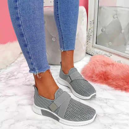 Luce- chaussures tissée décontractées à plateforme pour femmes