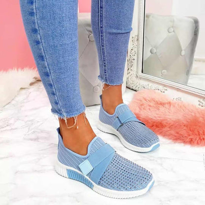 Luce- chaussures tissée décontractées à plateforme pour femmes